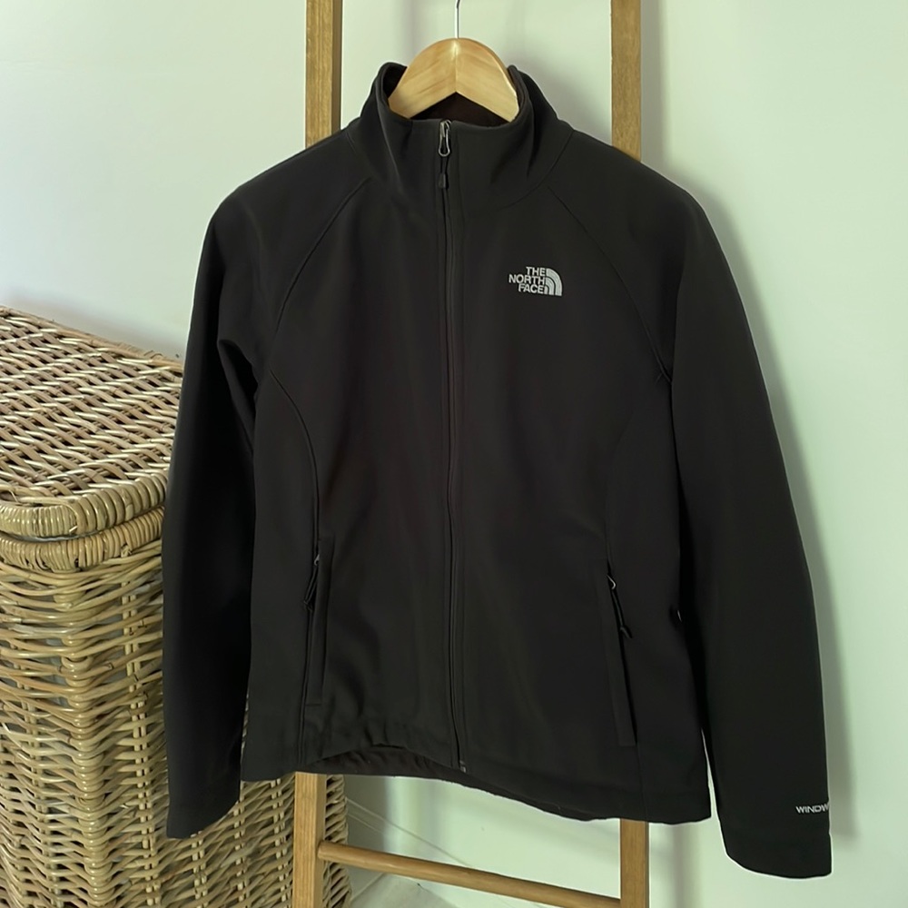 North Face Women’s Fleece Lined Wind Breaker | Size: Medium | Color: Black